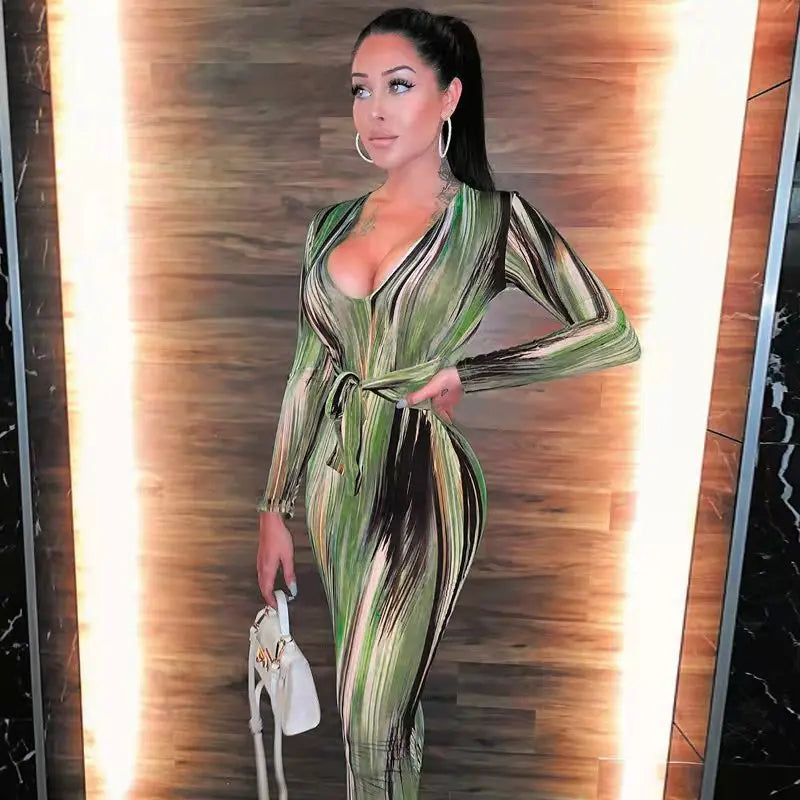 Twist And Shout Midi Dress