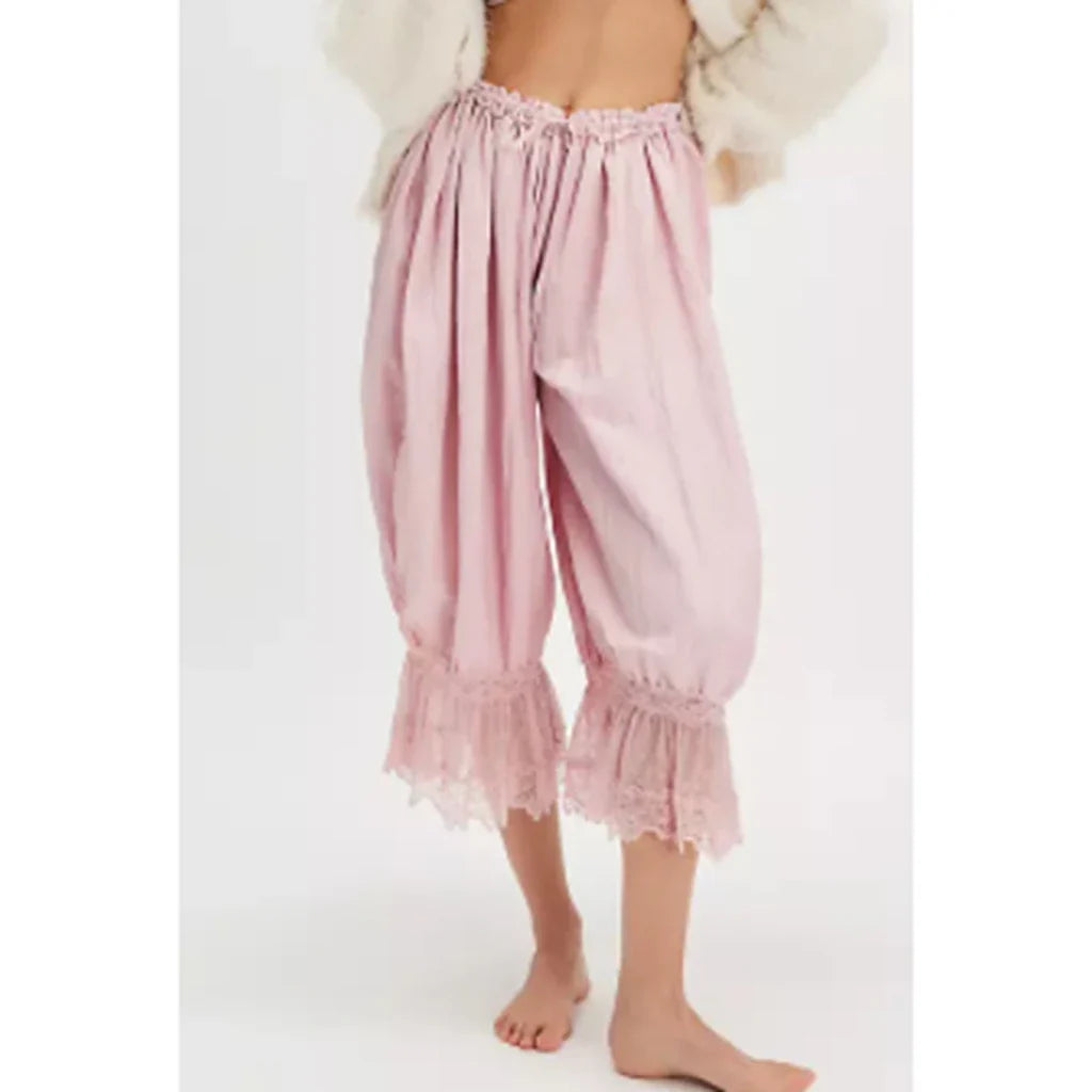 Lace Patchwork Lantern Pant