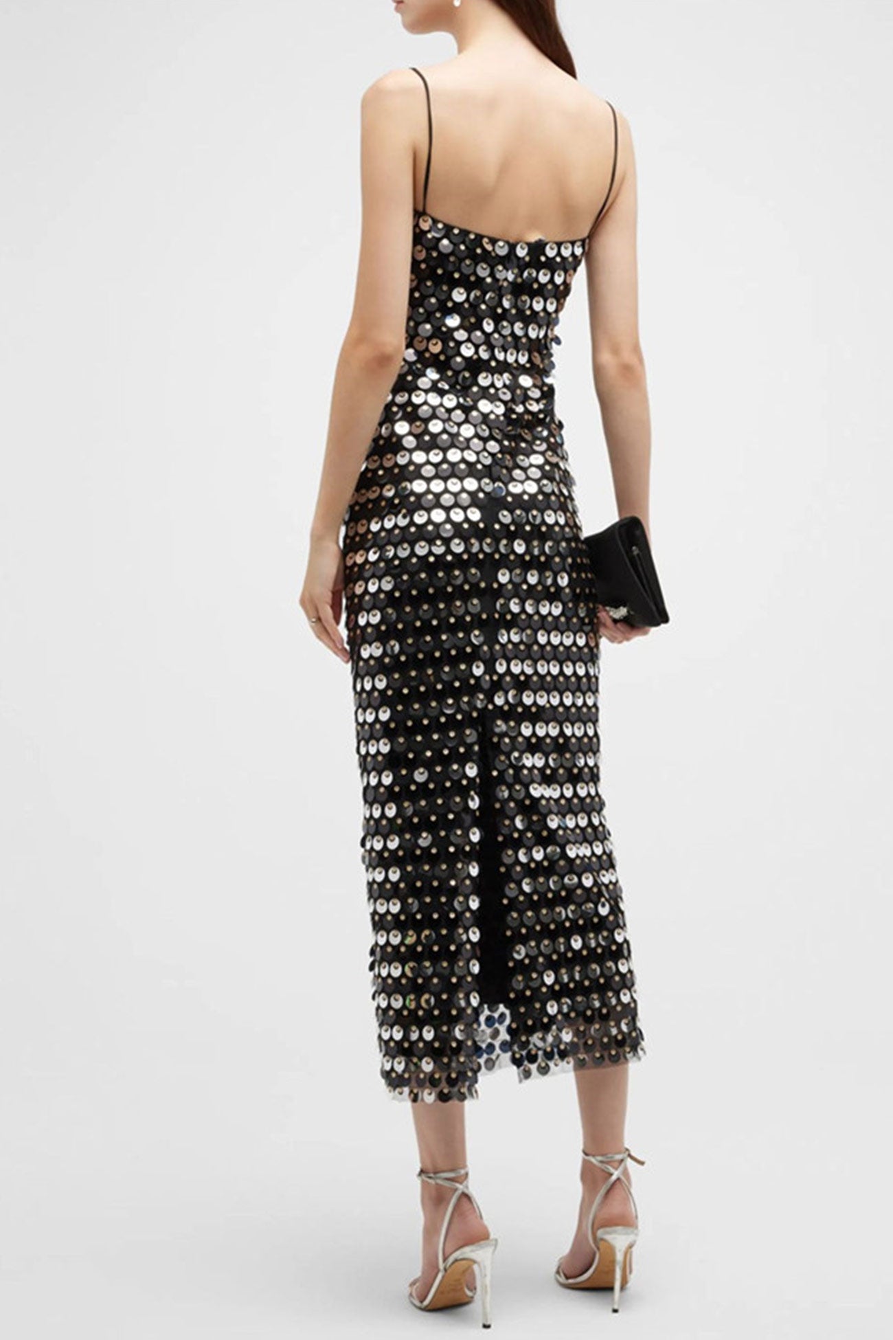 Sequins Pack Hip Cami Dress - Fashionpara