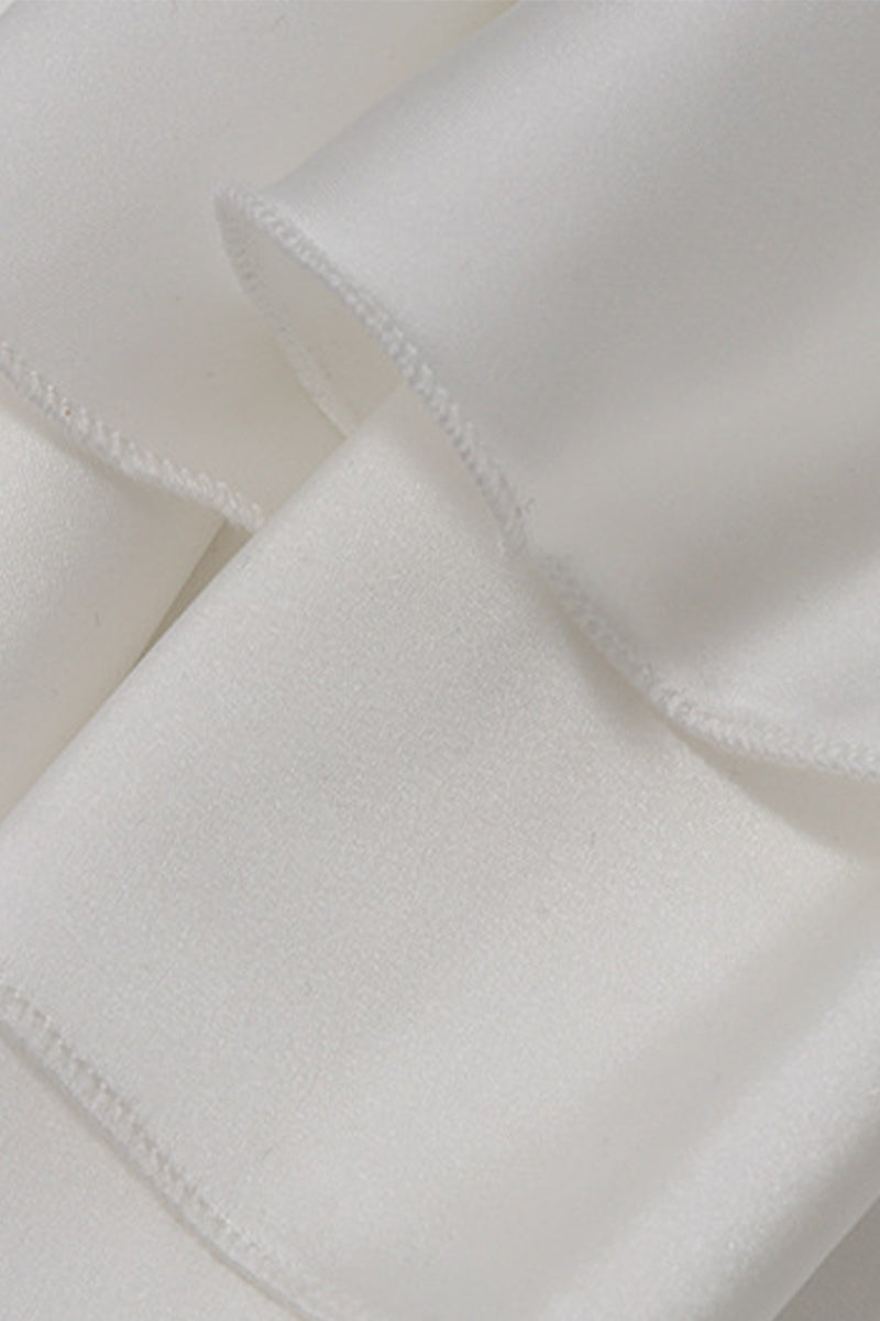 Sexy Backless Flounce Flower Shape Halter A Line Dresses - Fashionpara