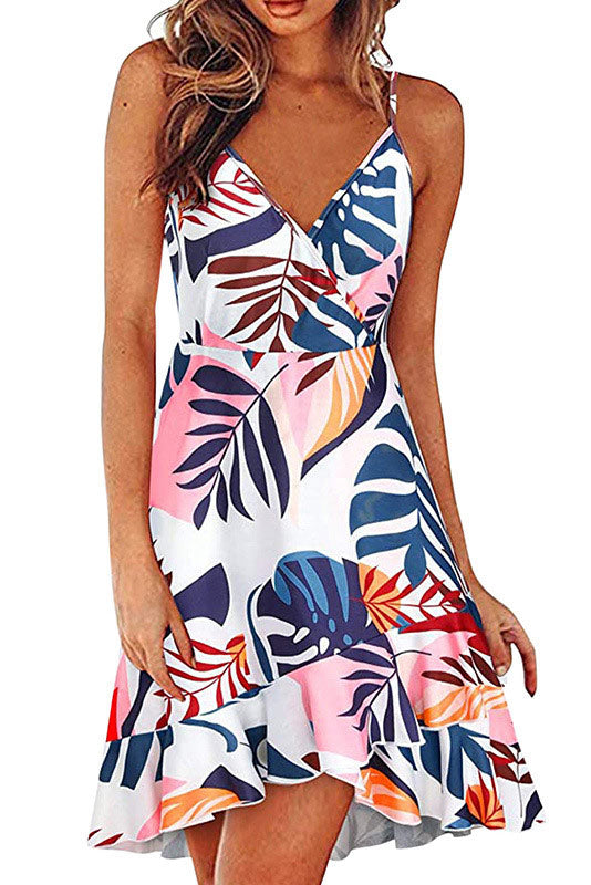 Sexy V-Neck Backless Cocktail Party Dress