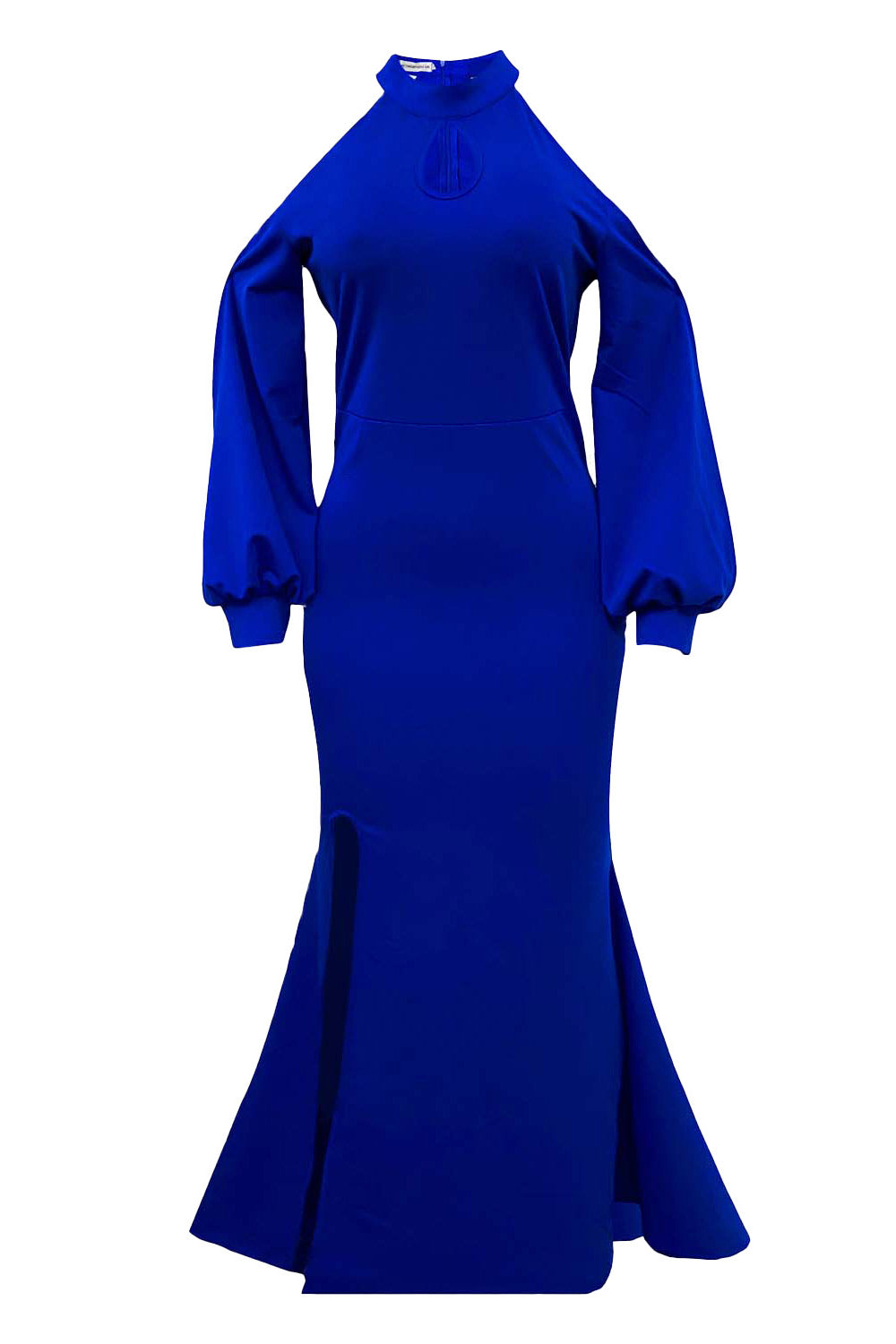 Sexy Purple Cut Out Long Sleeve Evening Formal Dresses - Fashionpara