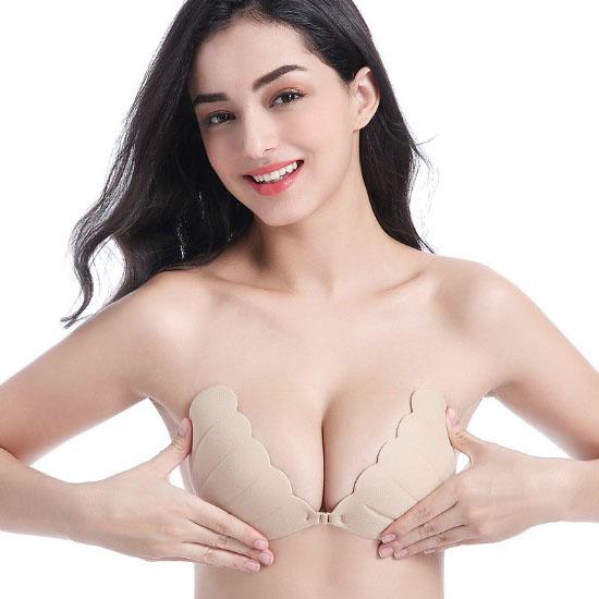 Sexy Nylon Shell One-pieces Invisible Bra