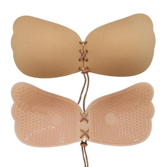 Invisible Strapless & Multi-Way Backless Lace Up Bra - Mislish