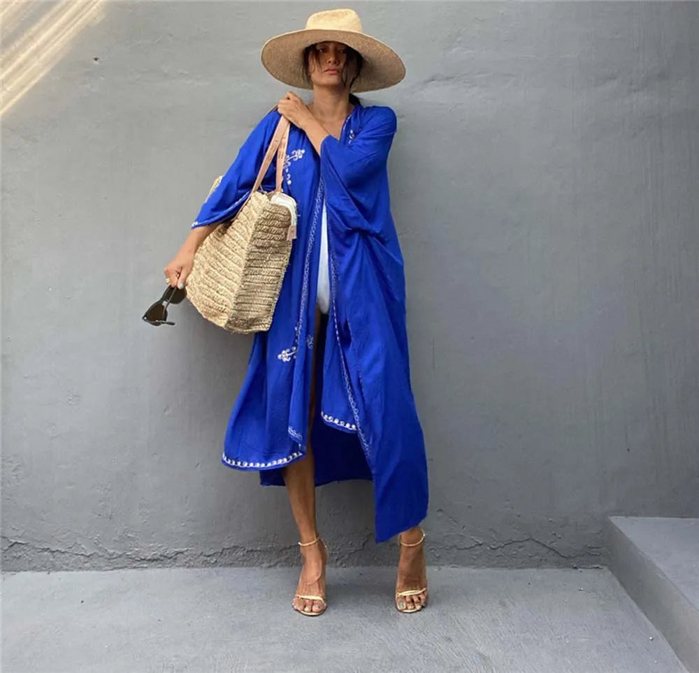 White Crochet Pareos Bikini Cover Up