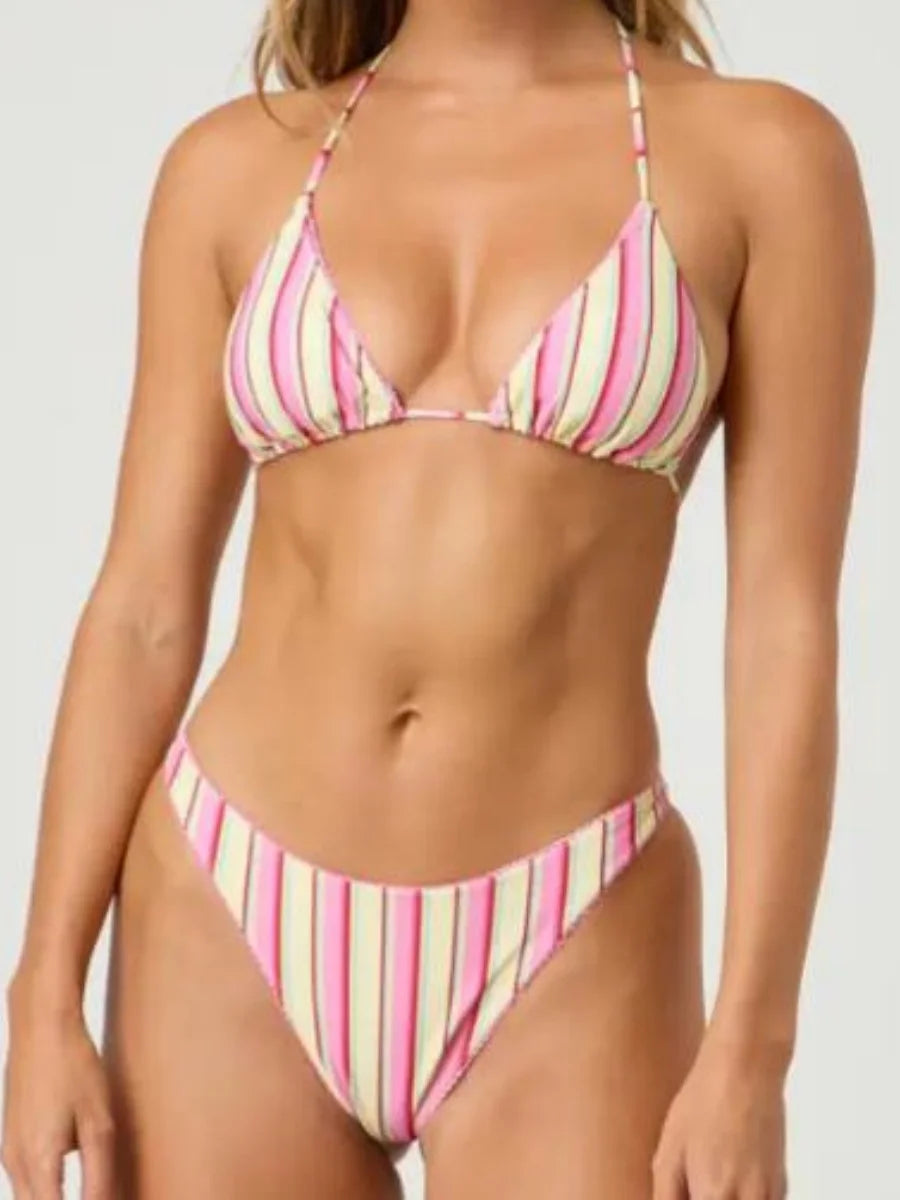 Floral Underwire Bikini Set - Fashionpara