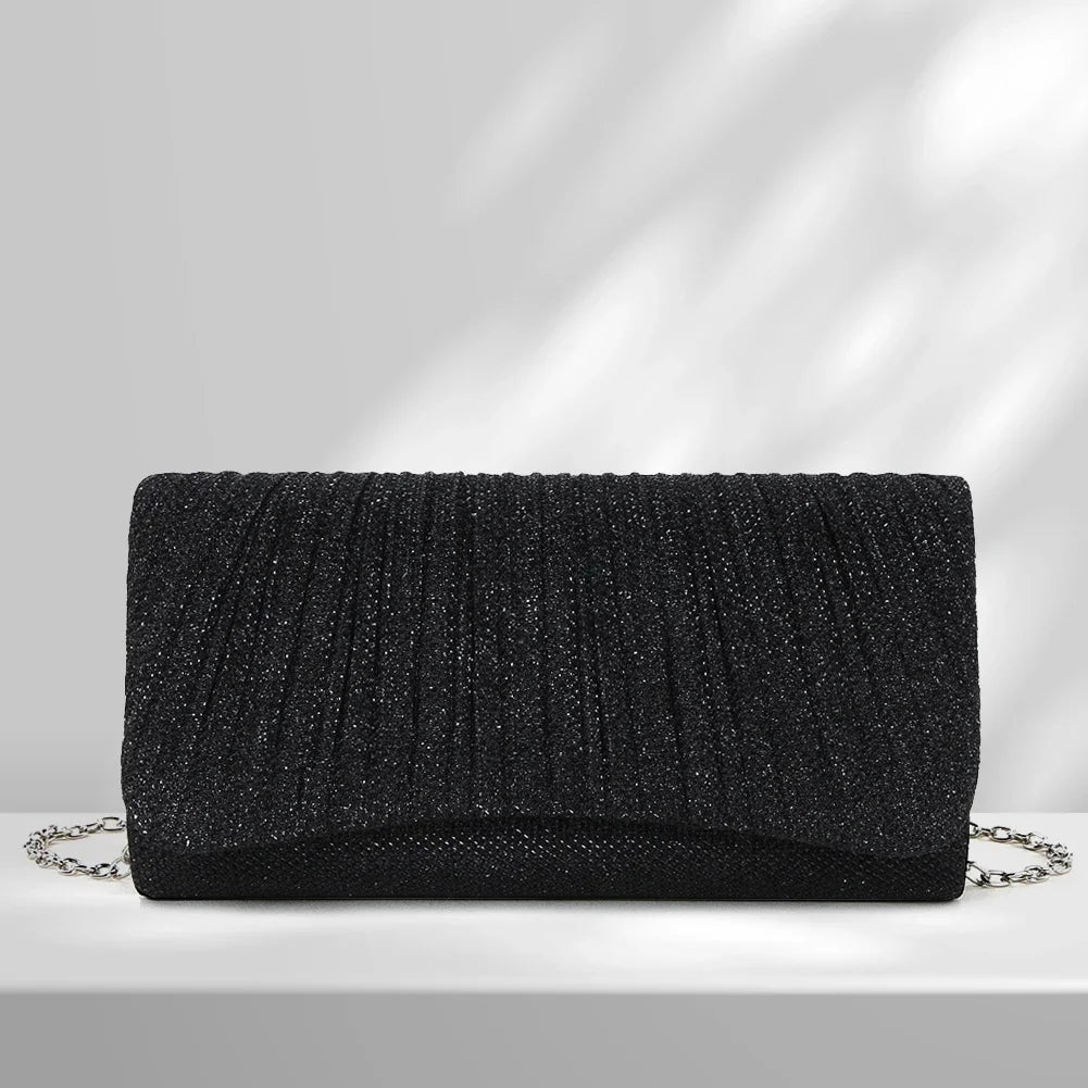 Shiny Wedding Evening Clutch Sling Bag