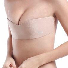 Silicone Invisible One-Pieces Push Up Bra