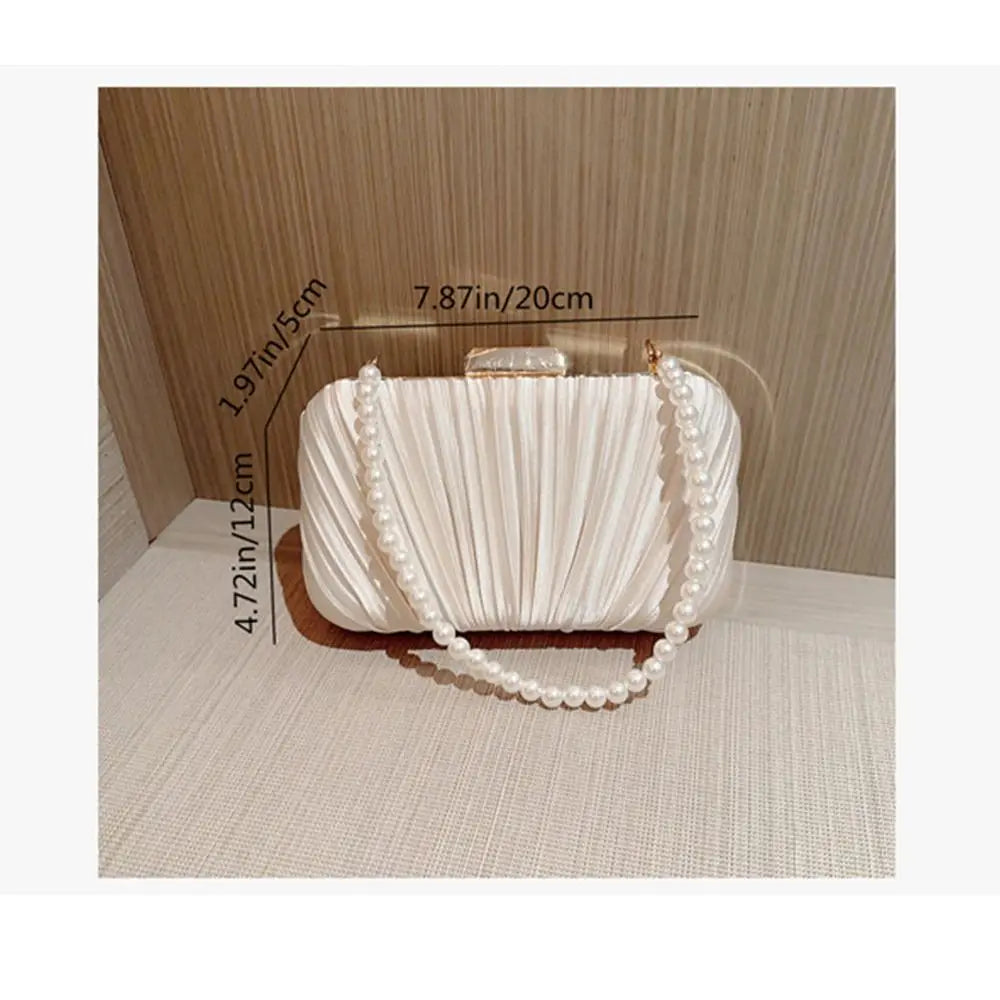 Silk Evening Bag Elegant Fashion Banquet Clutch Bag