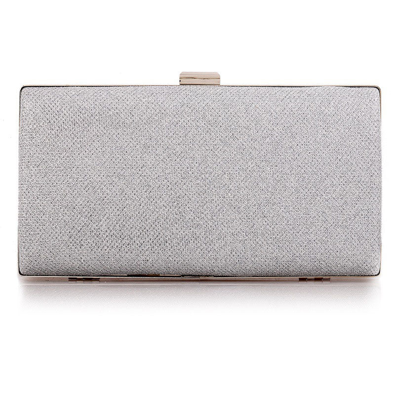 Silver Sparkly Women's Party Clutch