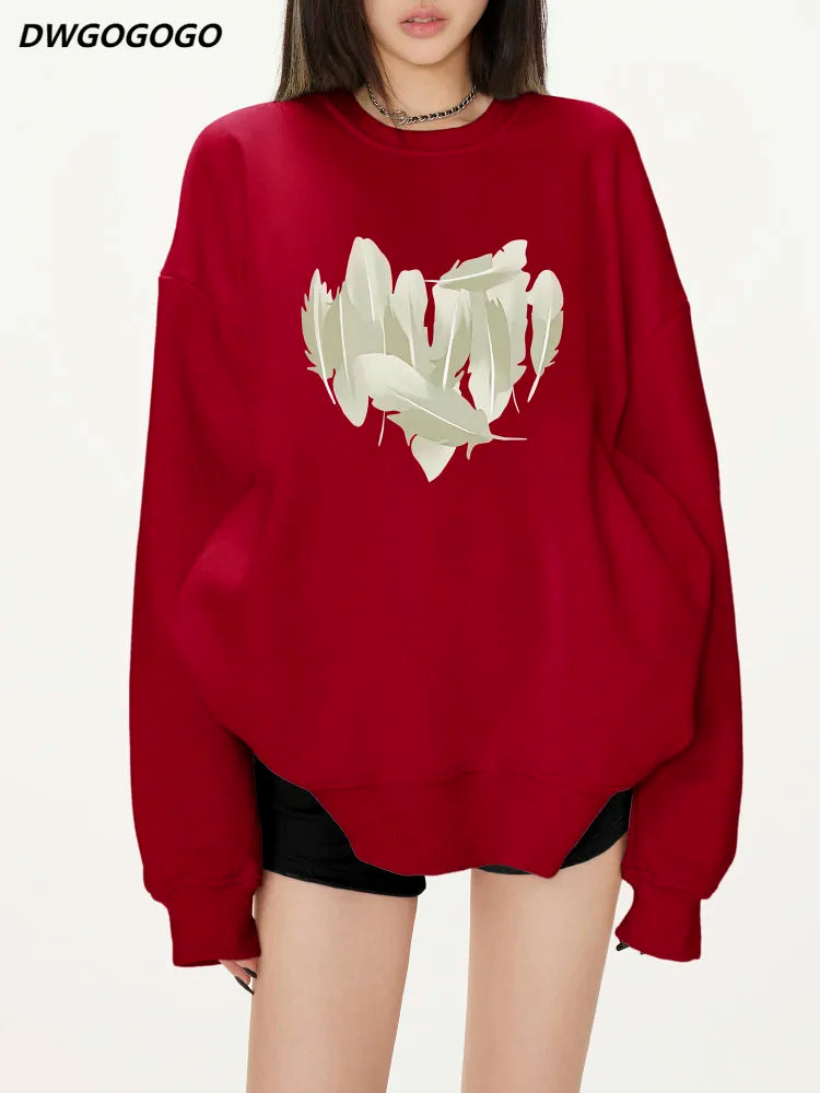 Hip Hop Oversized Harajuku Korean Streetwear Casual Hoodie - Fashionpara