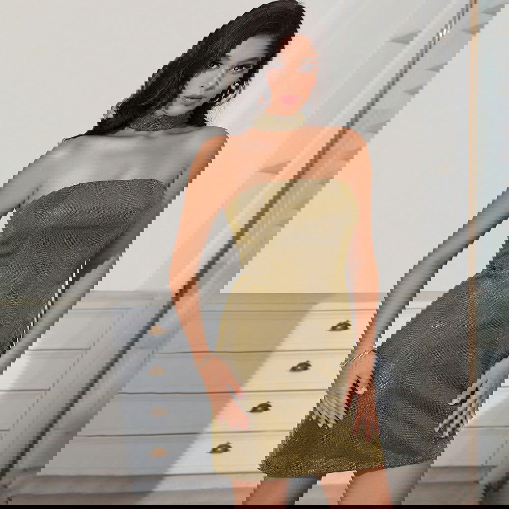 Best Sweet Spicy Dress Tube Top Sequ Slim Fit Slimming Party Evening Dress - Fashionpara