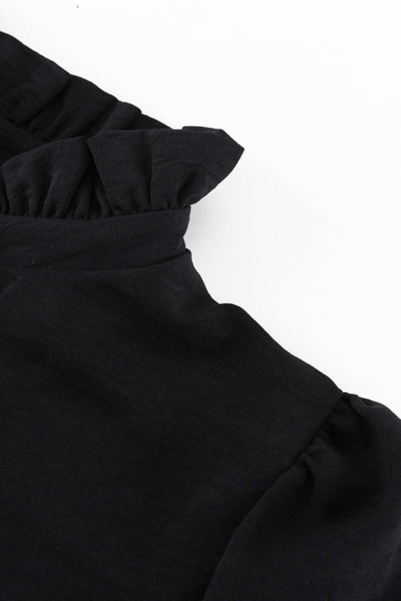 Stand Neck Single-breasted Shirt Dress