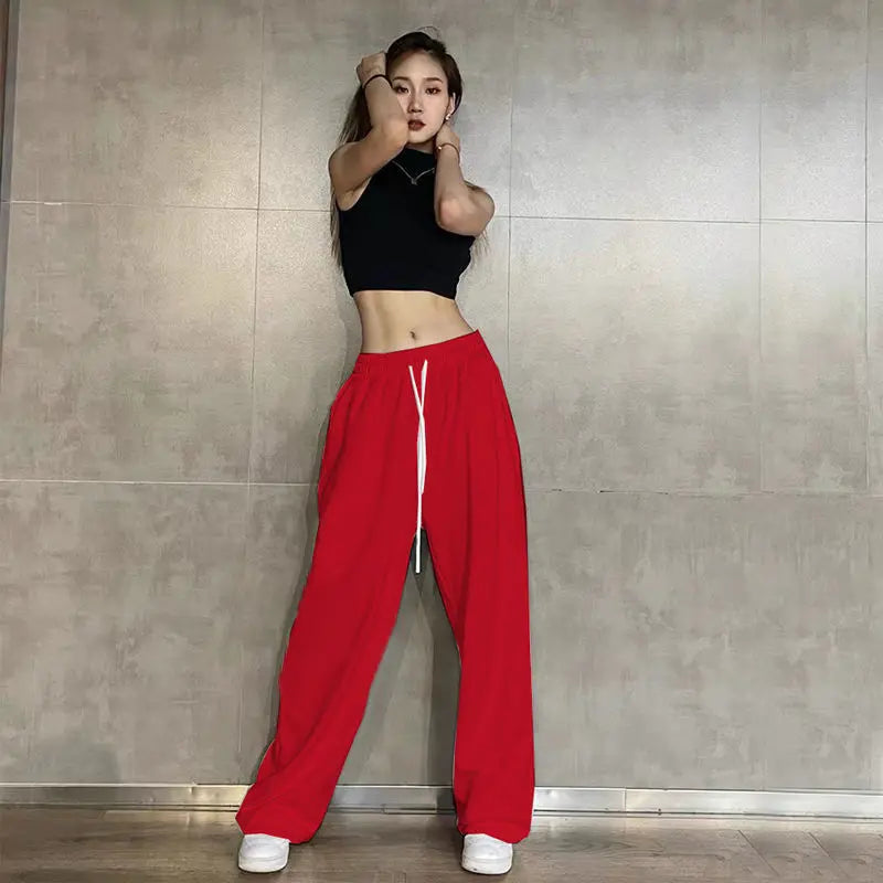 Elastic Waist Casual Jogging Pants