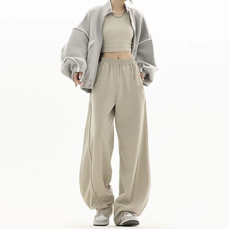 Solid Casual Street Dance Pants