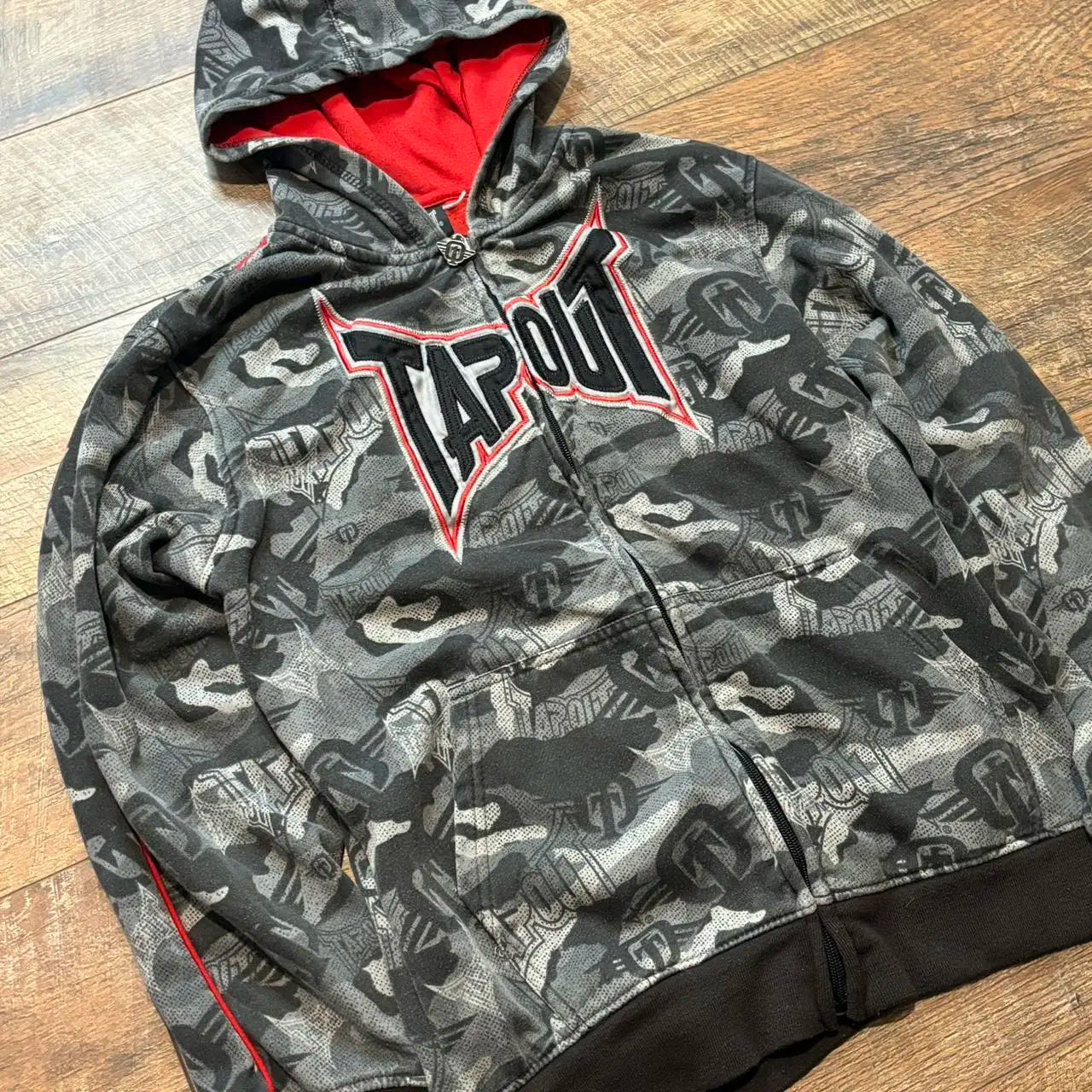 Camouflage Zipper Hoodie