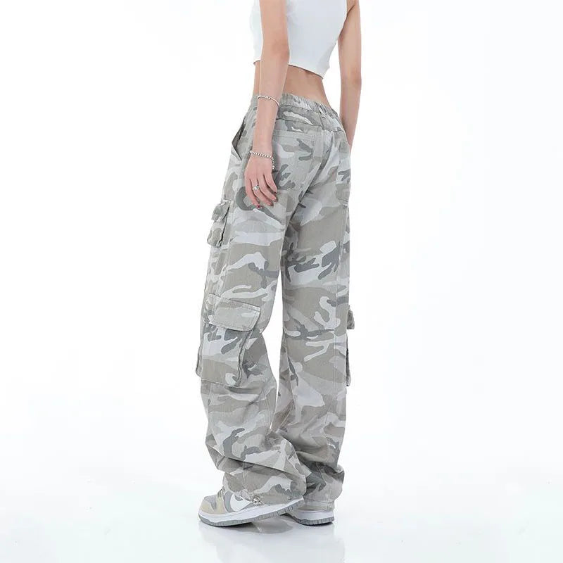 Camouflage Cargo Streetwear Pants