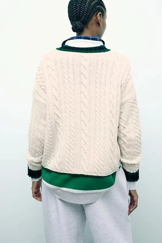 Eight Leg V-neck Cardigan 5