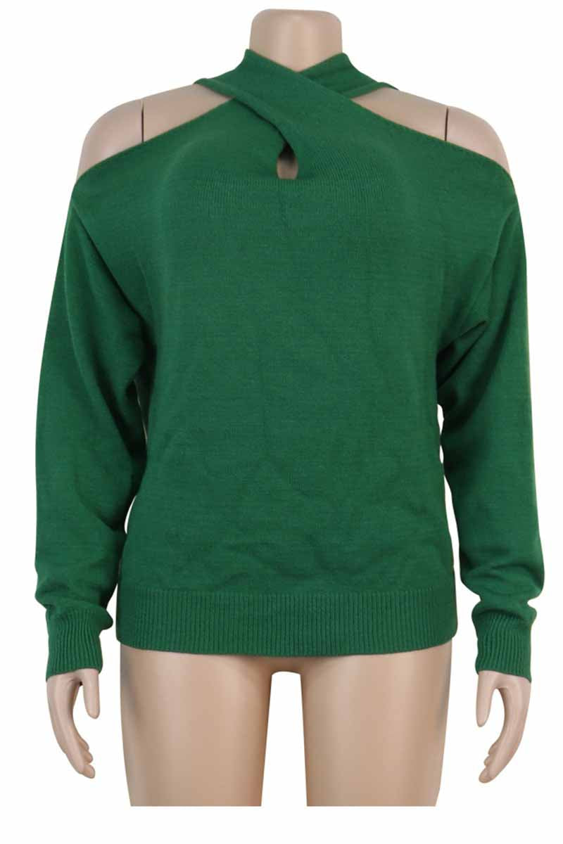 Florcoo Stylish Hollow-Out Loose Sweater in Three Colors