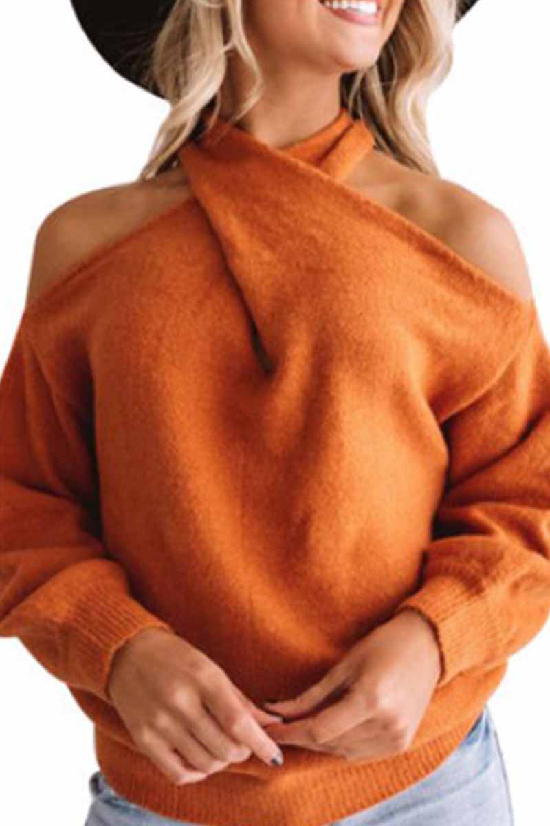 Florcoo Stylish Hollow-Out Loose Sweater in Three Colors