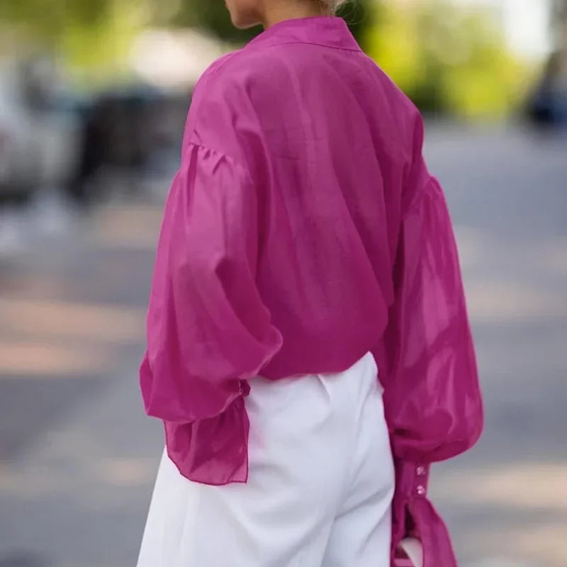 Spring Office Casual Blouse