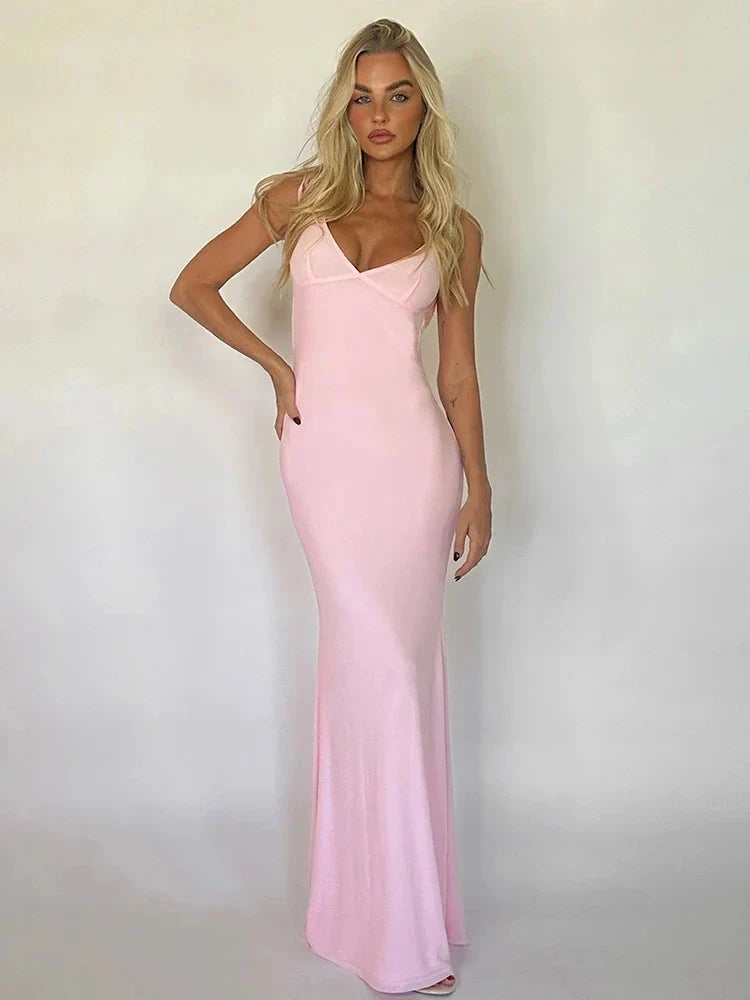 Mermaid Slim Bodycon Maxi Vacation Dress