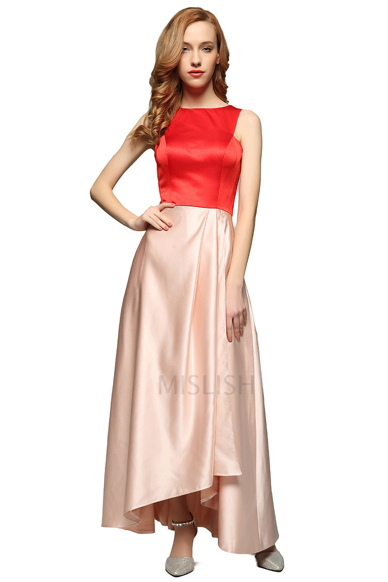Two Tones Party Dress With Pockets Inspired By Taylor Swift