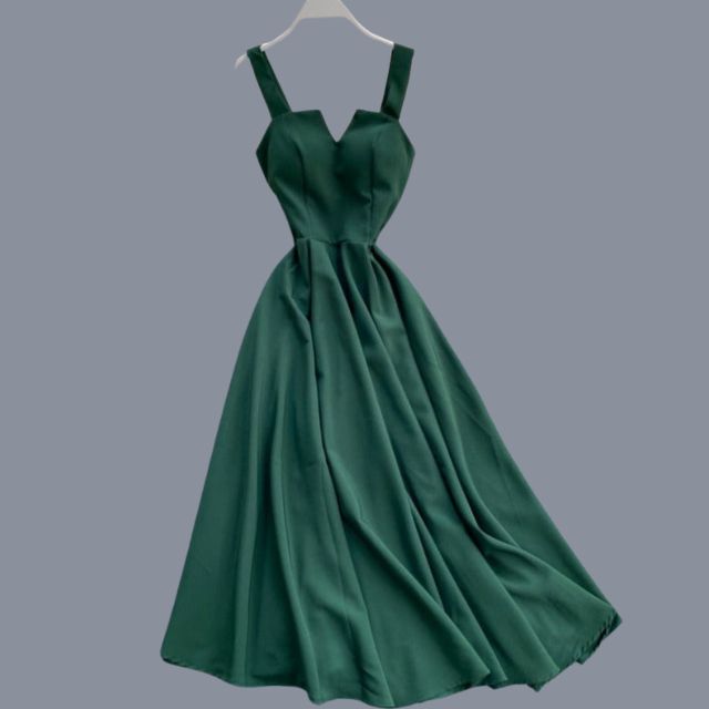 Sleeveless Sweetheart Wide Strap A-Line Midi Cocktail Dress - View 18