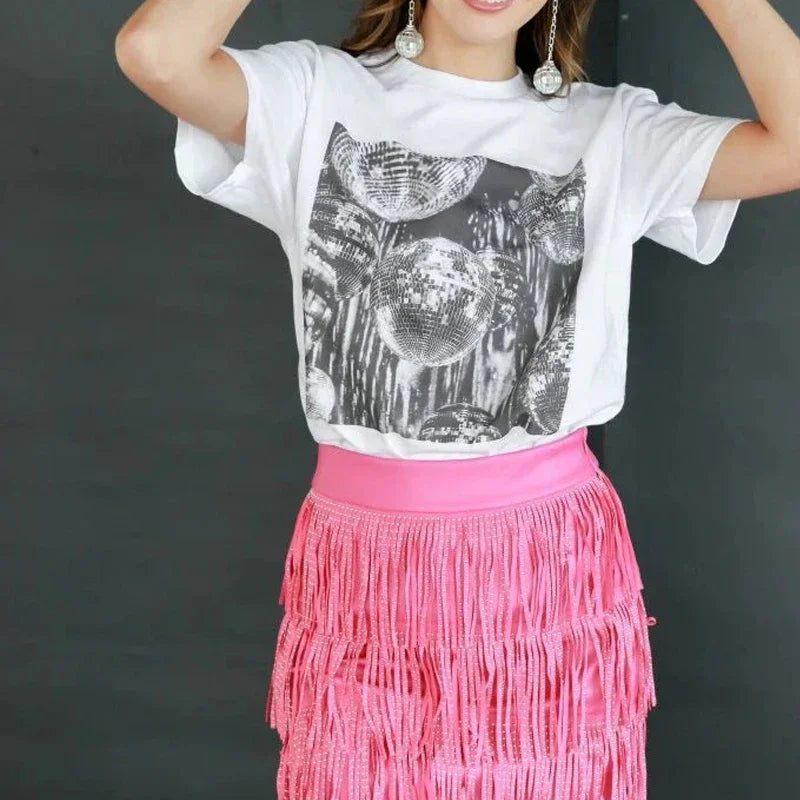 Disco Ball Vintage Concert T-shirt