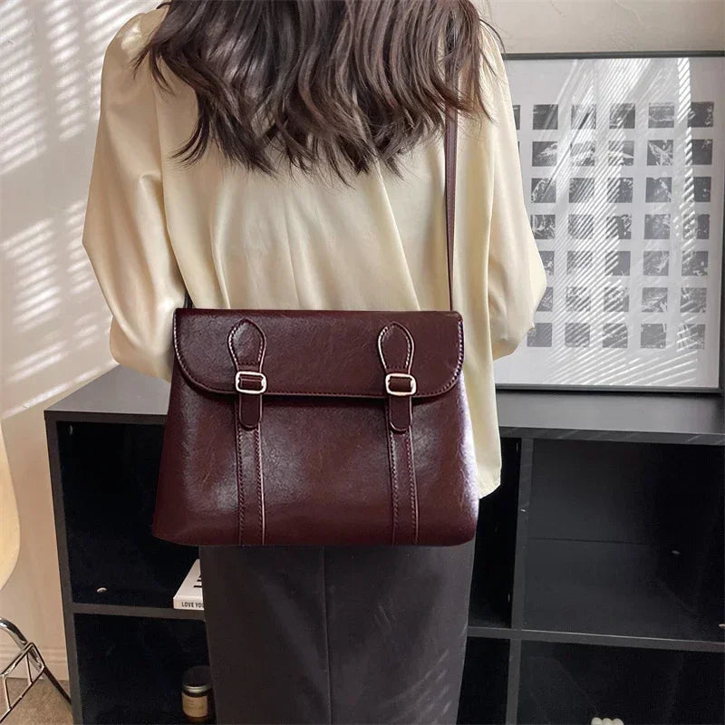 PU Leather Luxury Designer Crossbody Bag