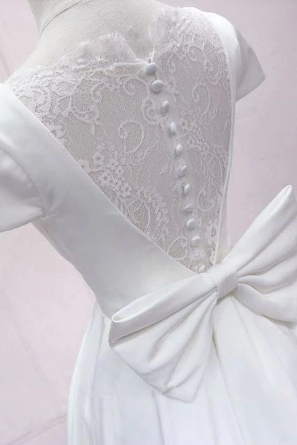 White A Line Cap Sleeves Homecoming Dress - Fashionpara