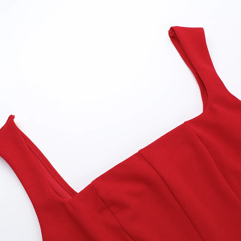 Wine Red Off Shoulder Christmas Party Dress with Pleated Detail - Fashionpara