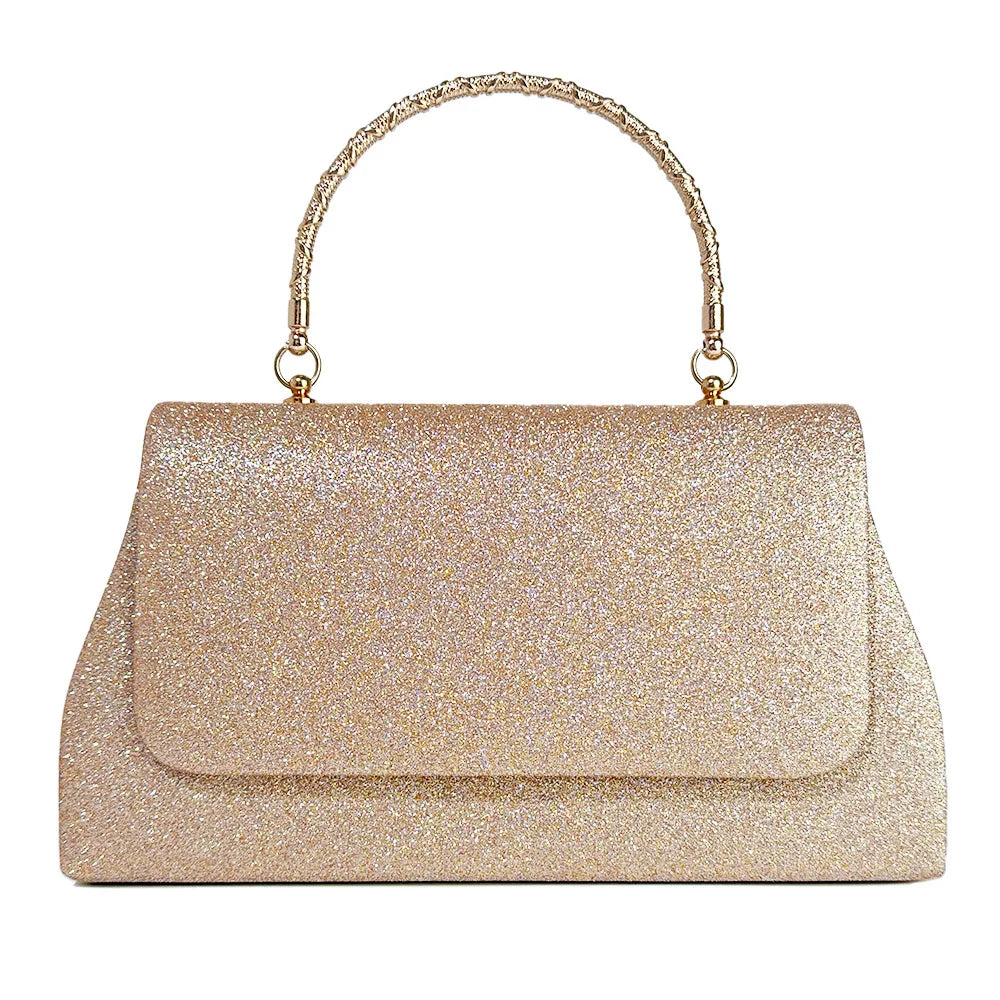 Glitter Sequin Evening Clutch Purses Crossbody Bag