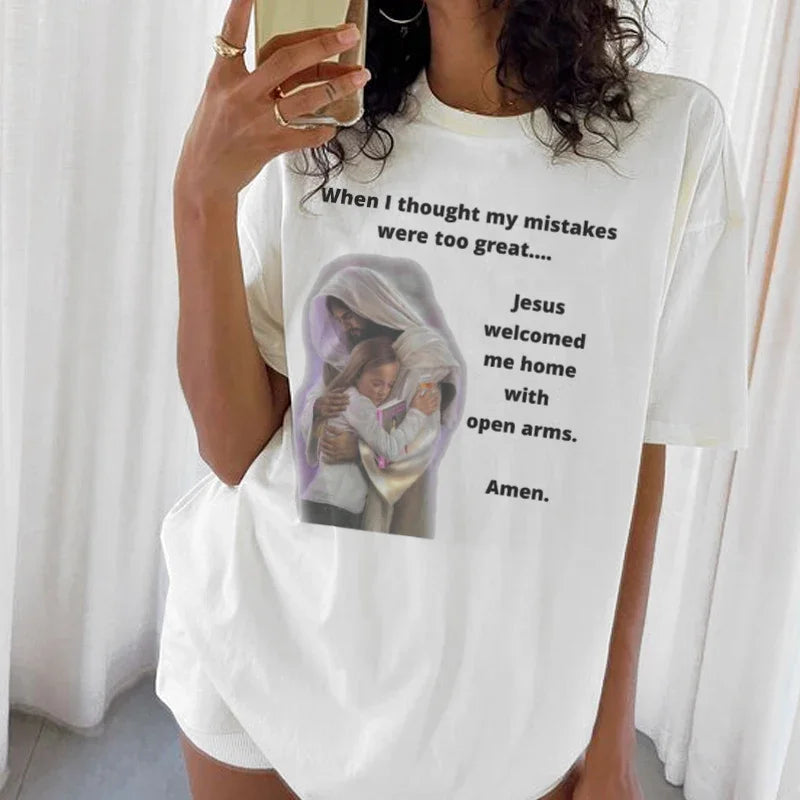 Jesus Faith Pray Short Sleeve T-shirt