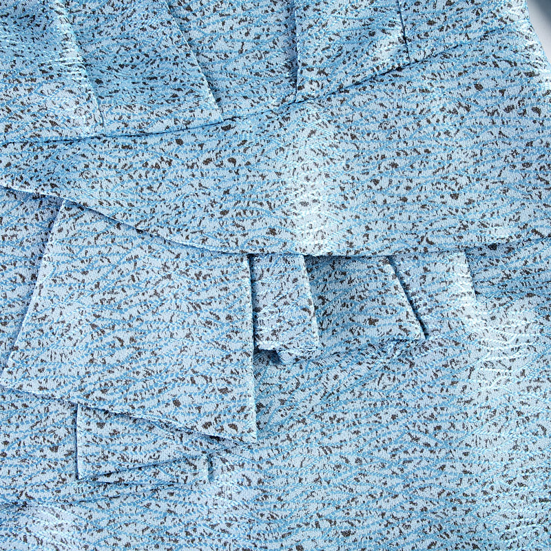 Women Office Three Quarters Sleeve Bodycon Blazer Work Business Formal Dress Party Dress - Fashionpara