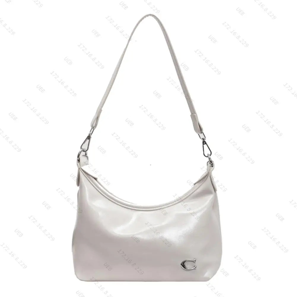 Stylish PU Crossbody Bag with Zipper