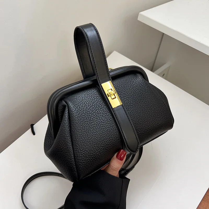 Retro Designer Luxury Crossbody Shopping Handbag