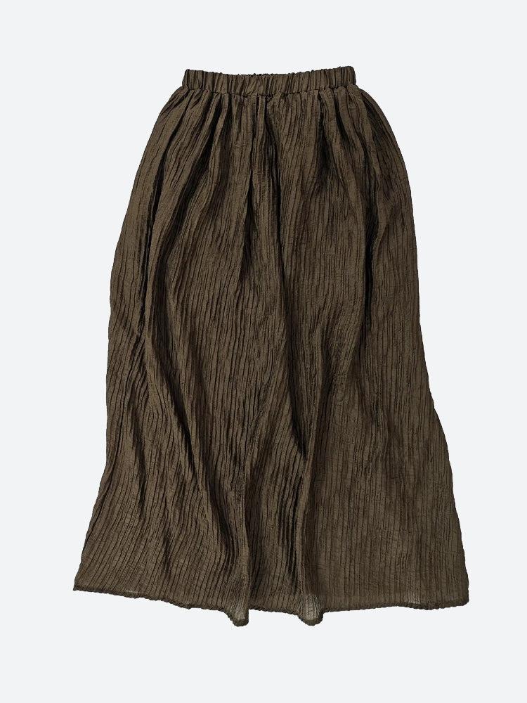 Wrap Around Blouse & Maxi Skirt Two Piece Set - Fashionpara