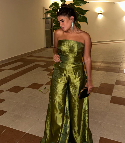 Chic Sage Green Strapless Satin Mermaid Long Evening Dress Formal Wedding Guest Dress Party Gown D1825