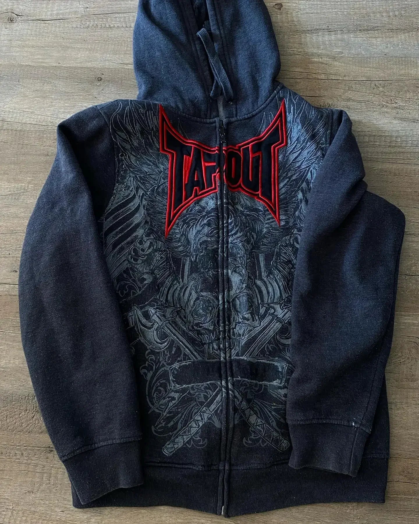Tapout Graphic Oversized Hoodie