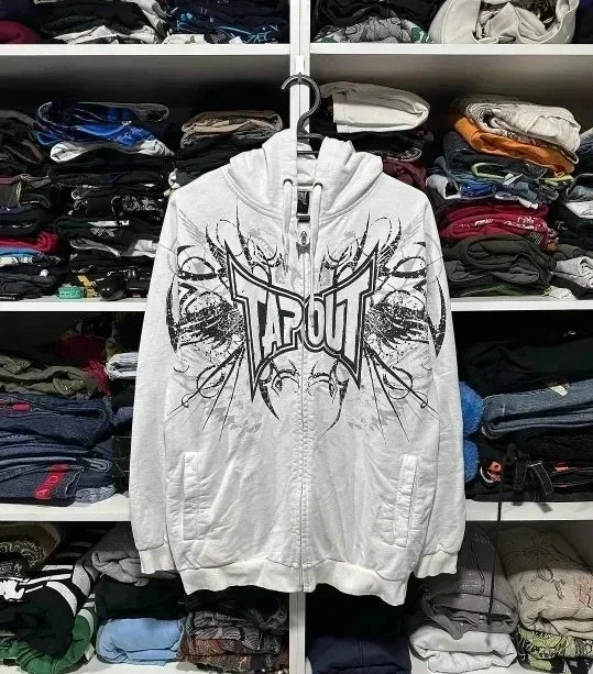 Tapout Graphic Oversized Hoodie 7