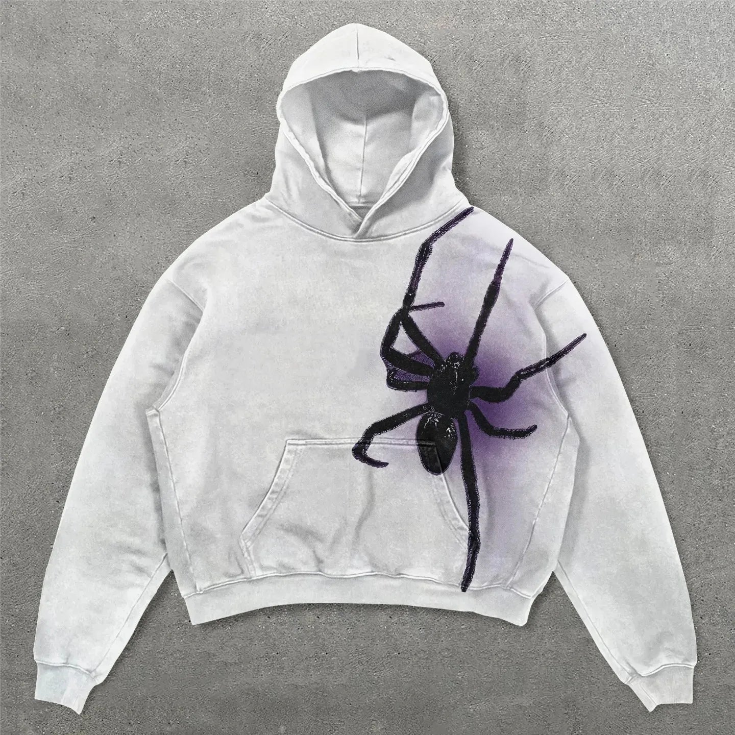 Two-Face Graphic Oversized Hoodie