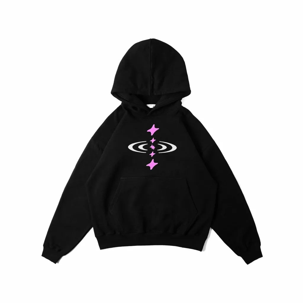 Letter Graphic Oversized Hoodie