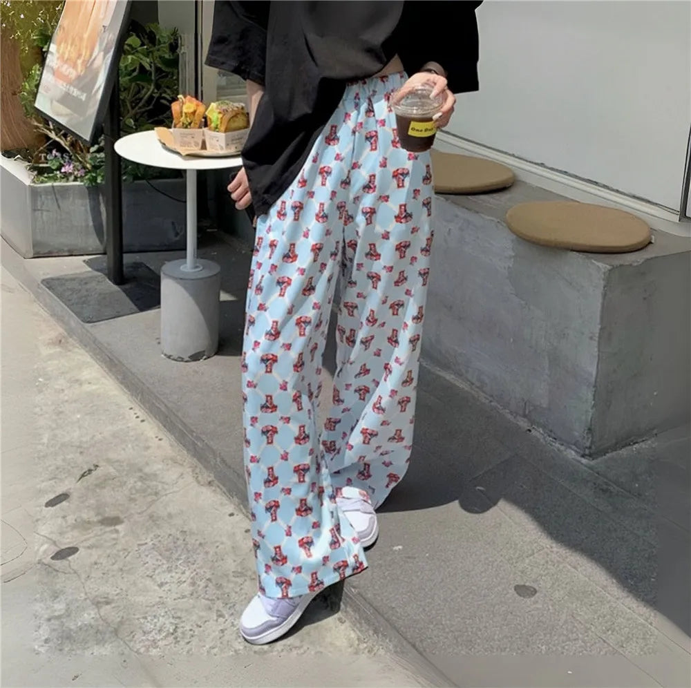 Y2K Vintage High Waisted Sweet Street Pant