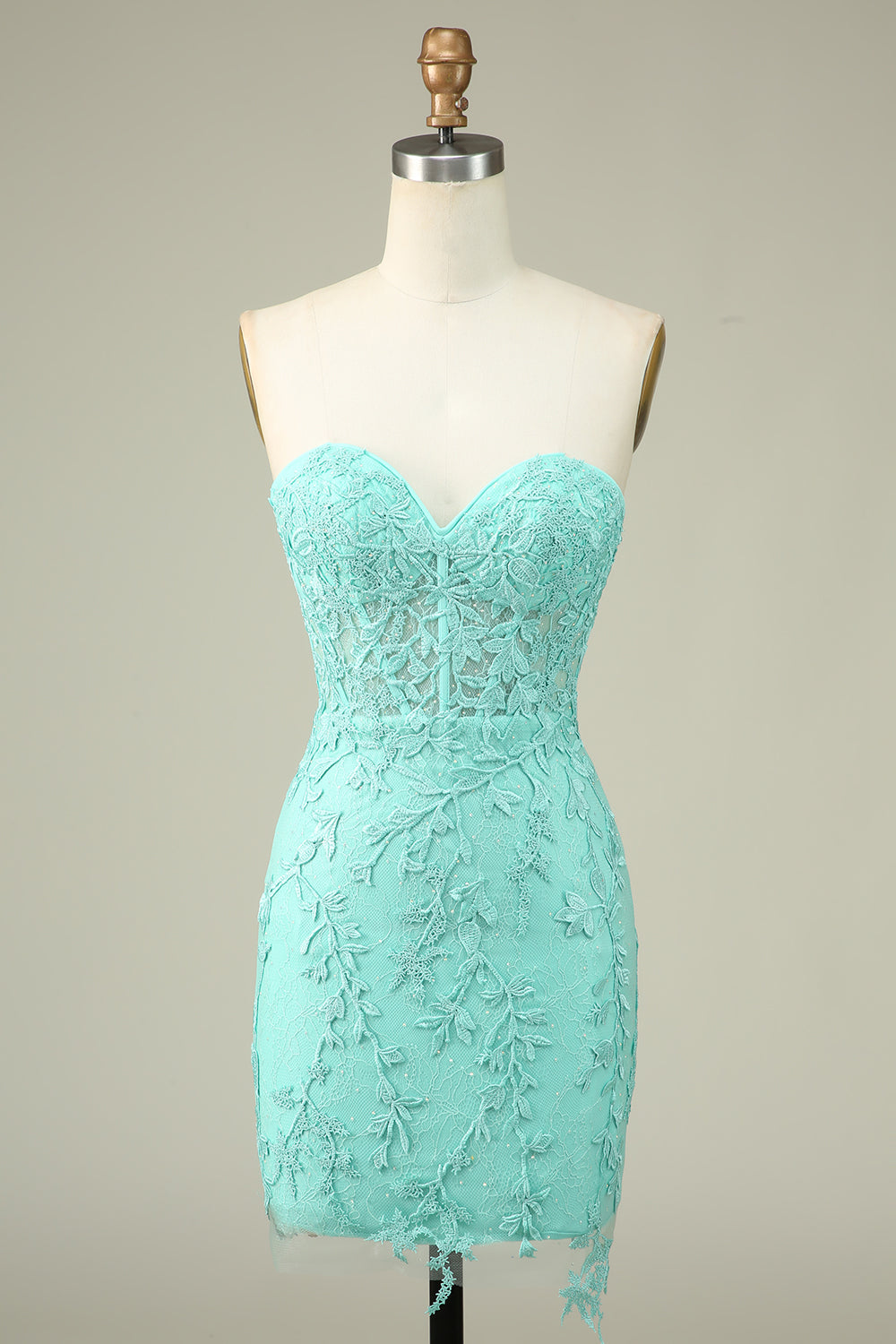 Purple Corset Lace Tight Short Homecoming Dress