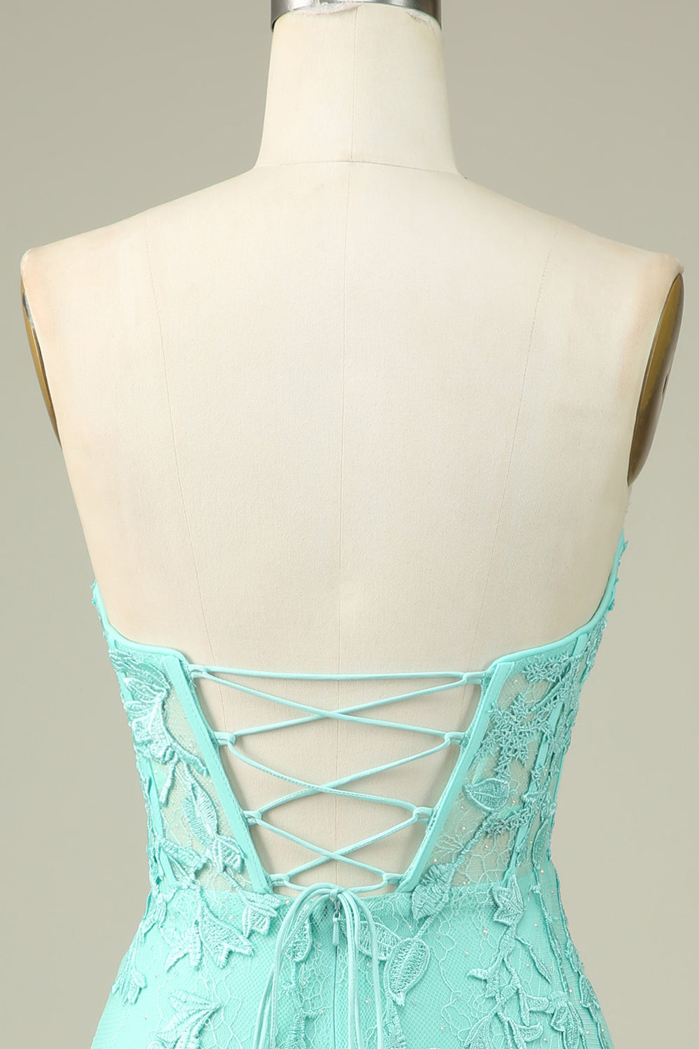 Purple Corset Lace Tight Short Homecoming Dress