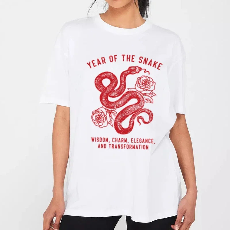 Year of the Snake Lunar New T-shirt - Fashionpara