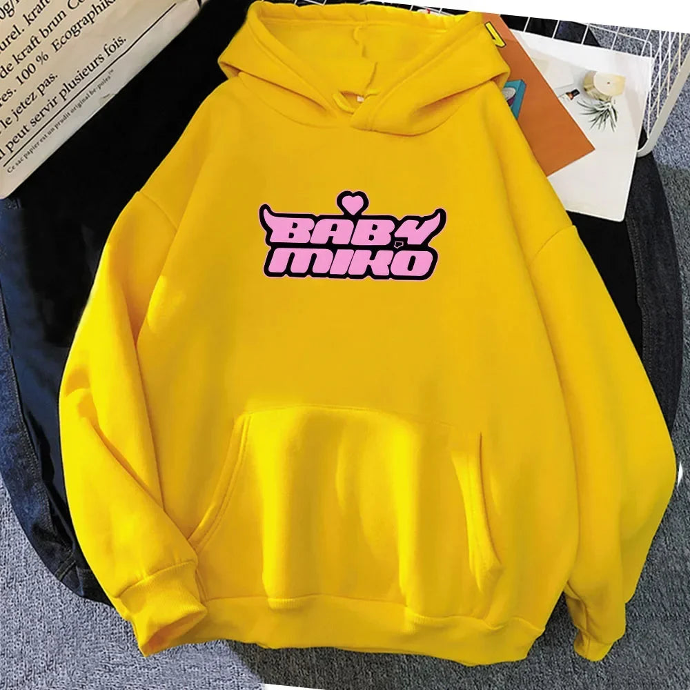 Comfortable Winter Printing Hoodie 12