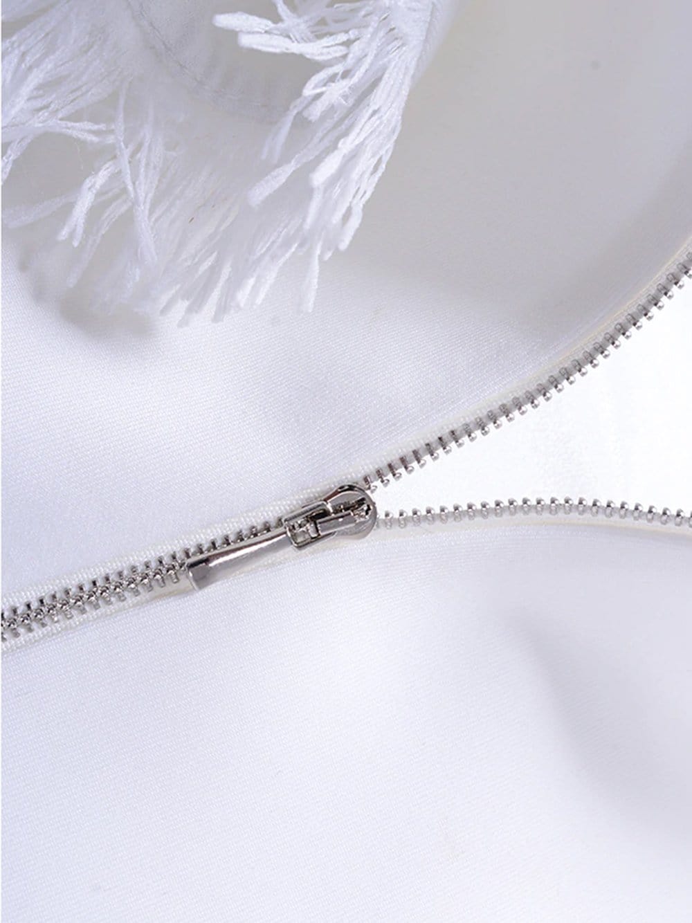 WHITEHAVEN Bodycon Mini Dress in White