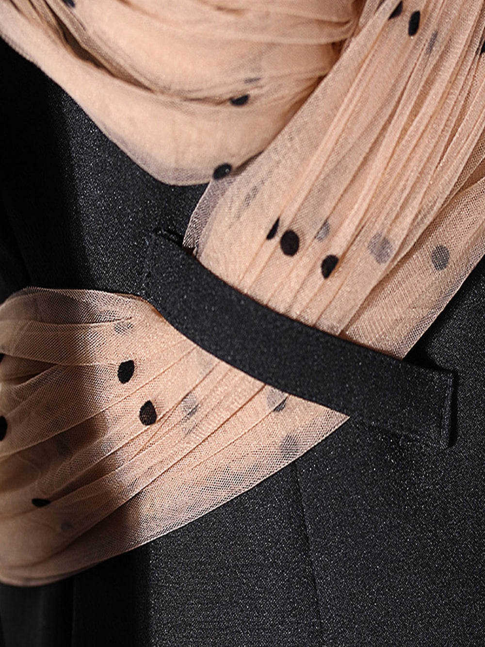 ARCO Blazer w Wrapped Mesh Bow-knot 18